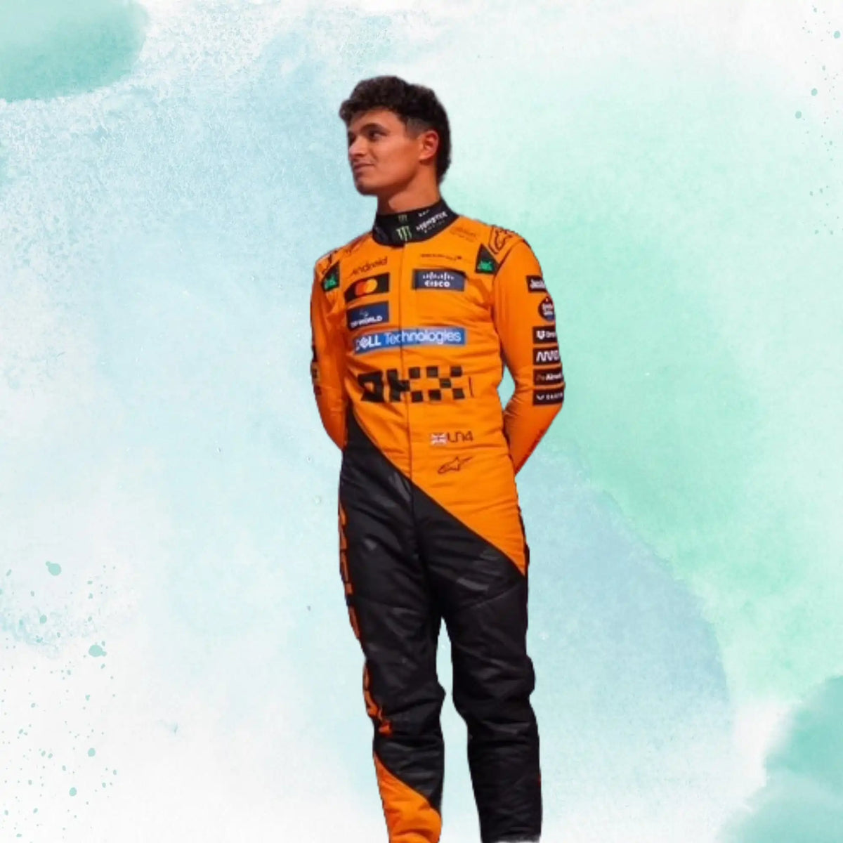 2025 Lando Norris McLaren F1 Team Replica Racing Suit - view 4