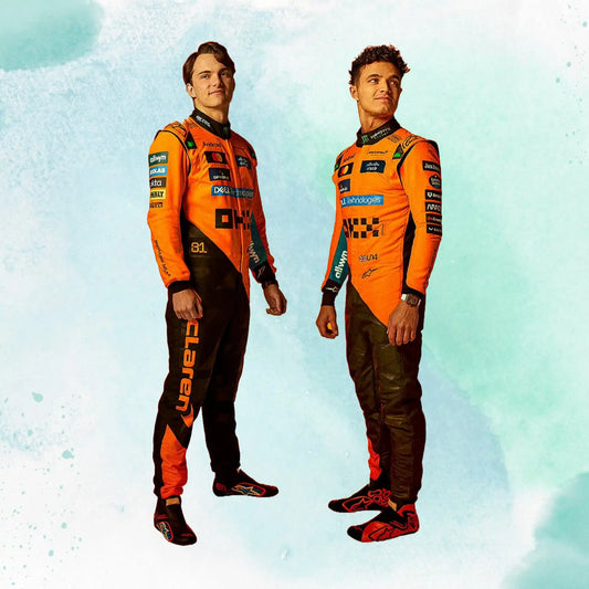 2025 Lando Norris & Oscar Piastri McLaren F1 Team Replica Racing Suit - view 1