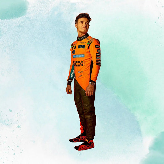2025 Lando Norris & Oscar Piastri McLaren F1 Team Replica Racing Suit - view 2