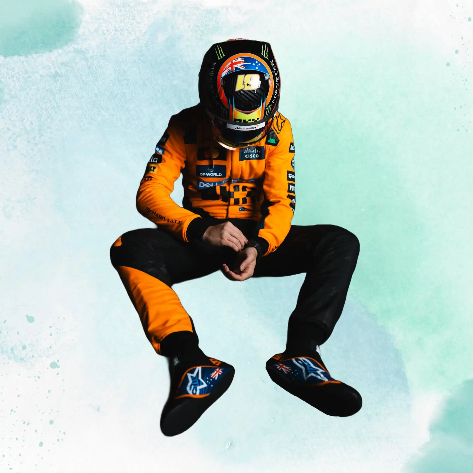 2025 Lando Norris & Oscar Piastri McLaren F1 Team Replica Racing Suit - view 7