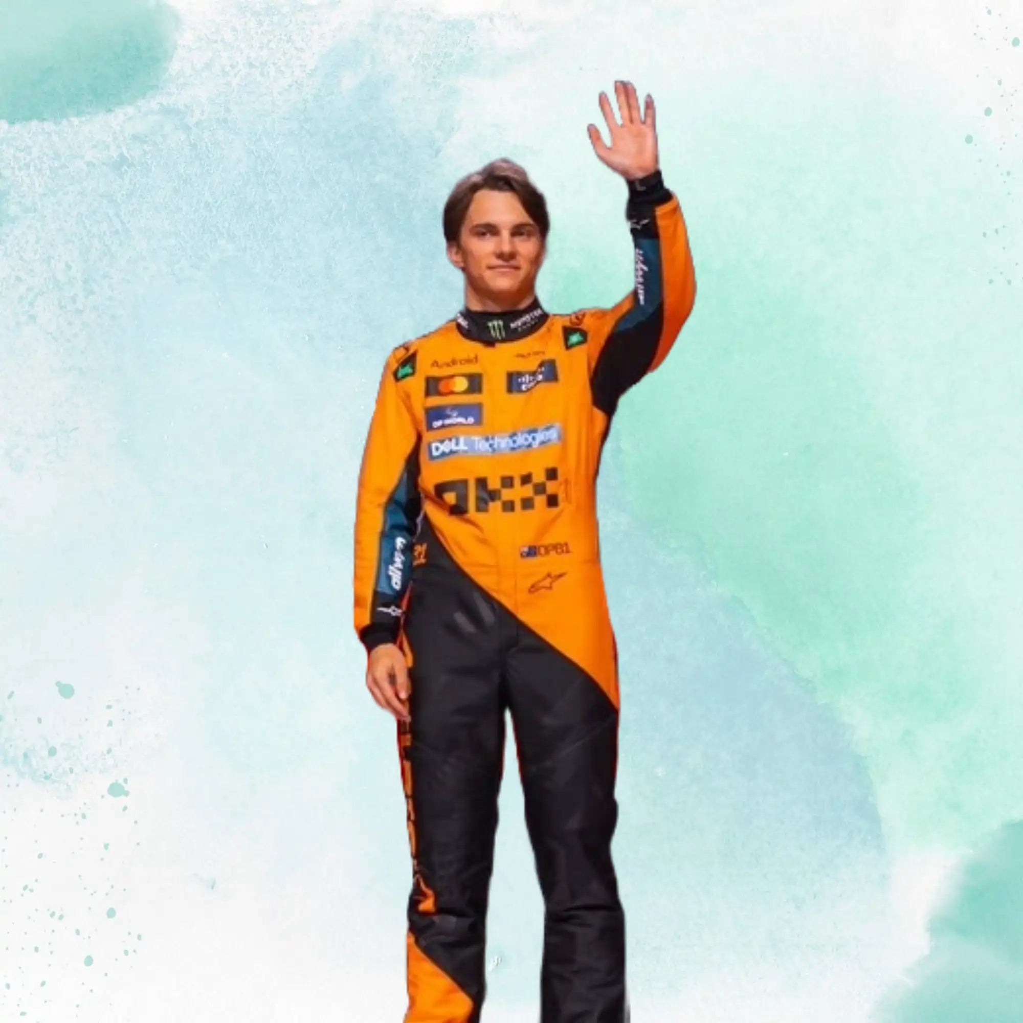 2025 Lando Norris & Oscar Piastri McLaren F1 Team Replica Racing Suit - view 10