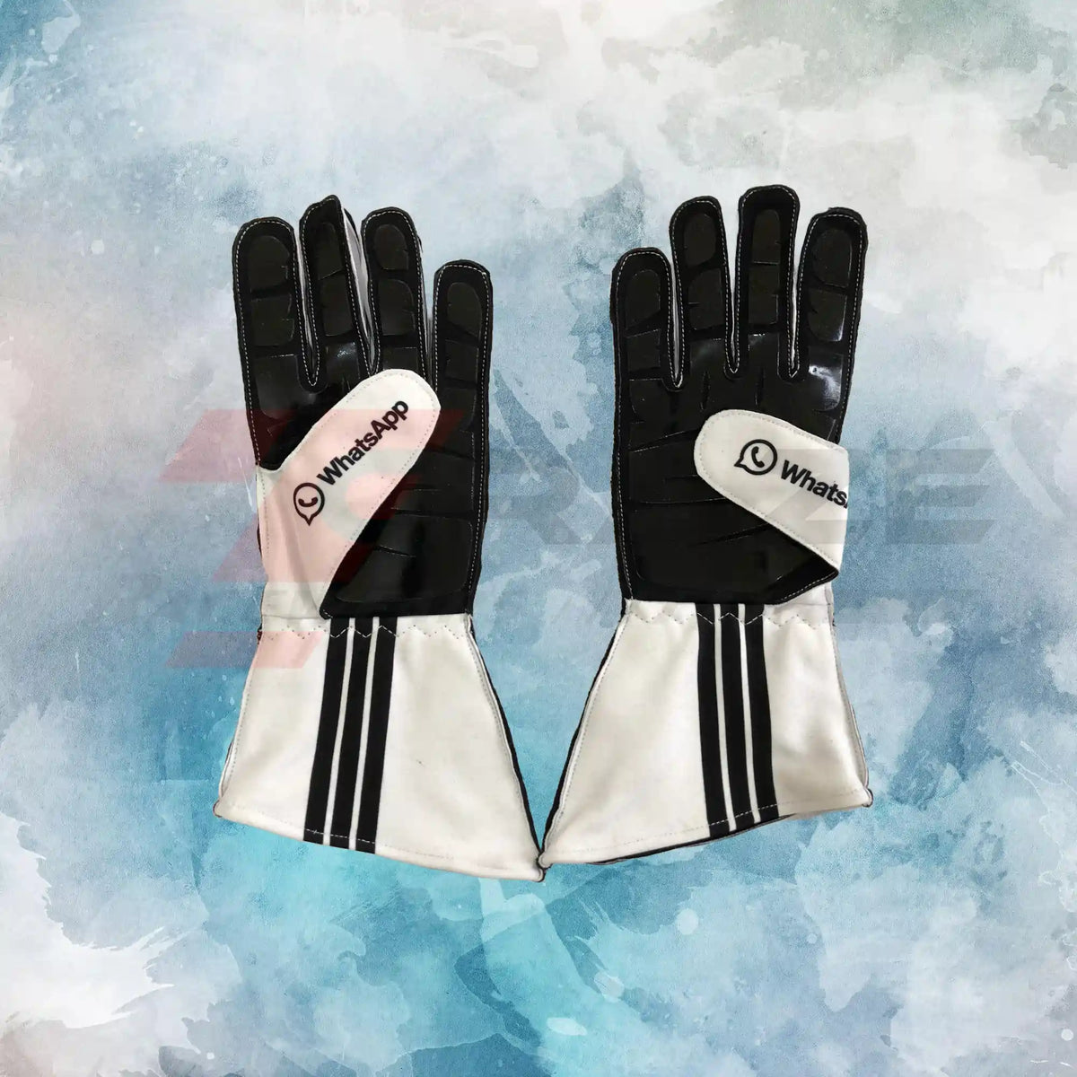 2025 Mercedes-AMG Petronas F1 Team Gloves / New Mercedes-AMG Petronas Replica Race Gloves - view 4