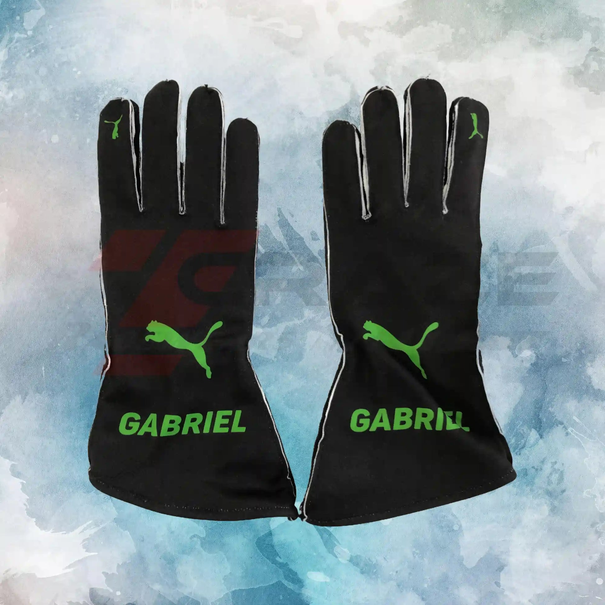 2025 New Kick Sauber F1 Racing Team Gloves / New Gabriel Bortoleto Kick Sauber Formula One Racing Gloves - view 2