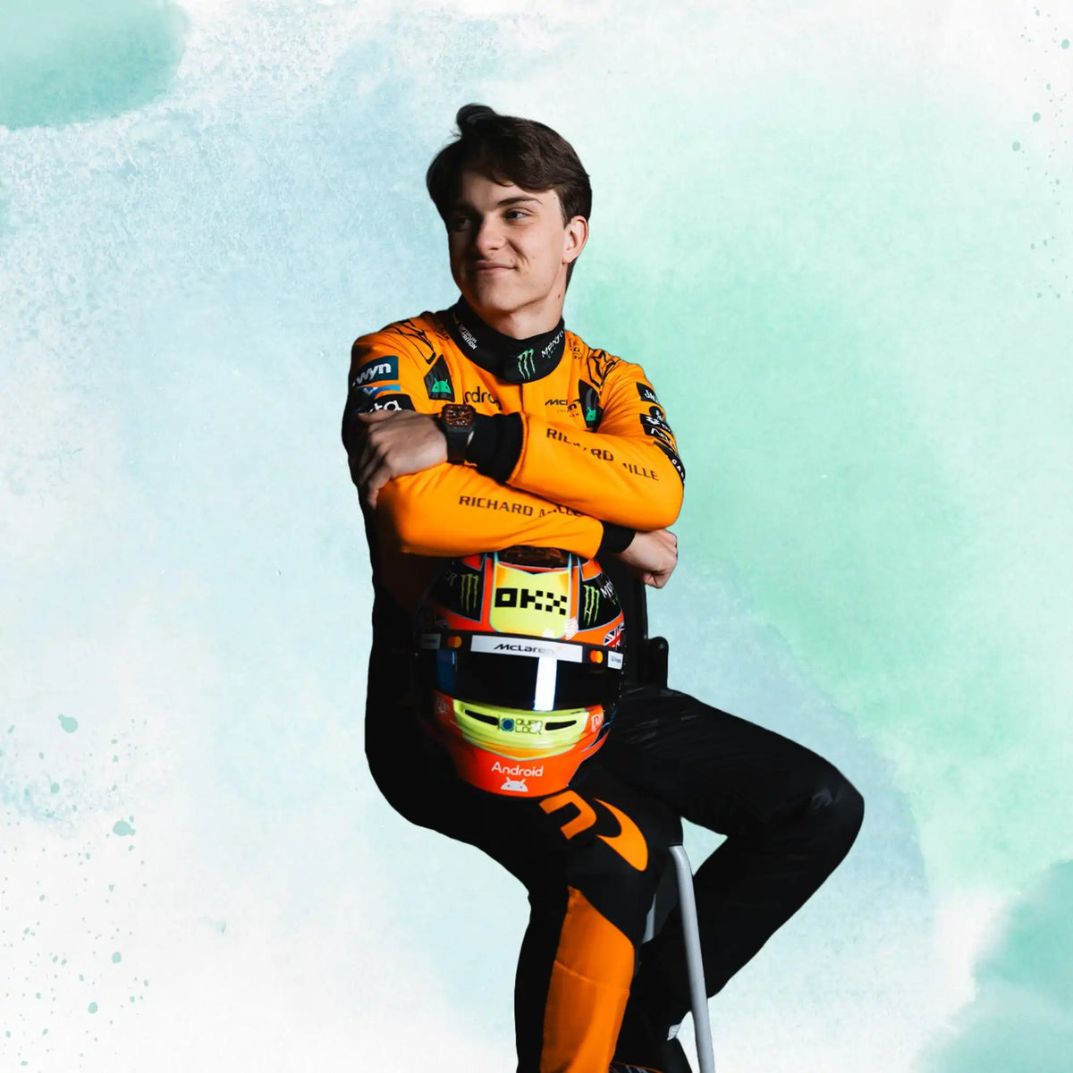 2025 Oscar Piastri McLaren F1 Team Replica Racing Suit - view 3