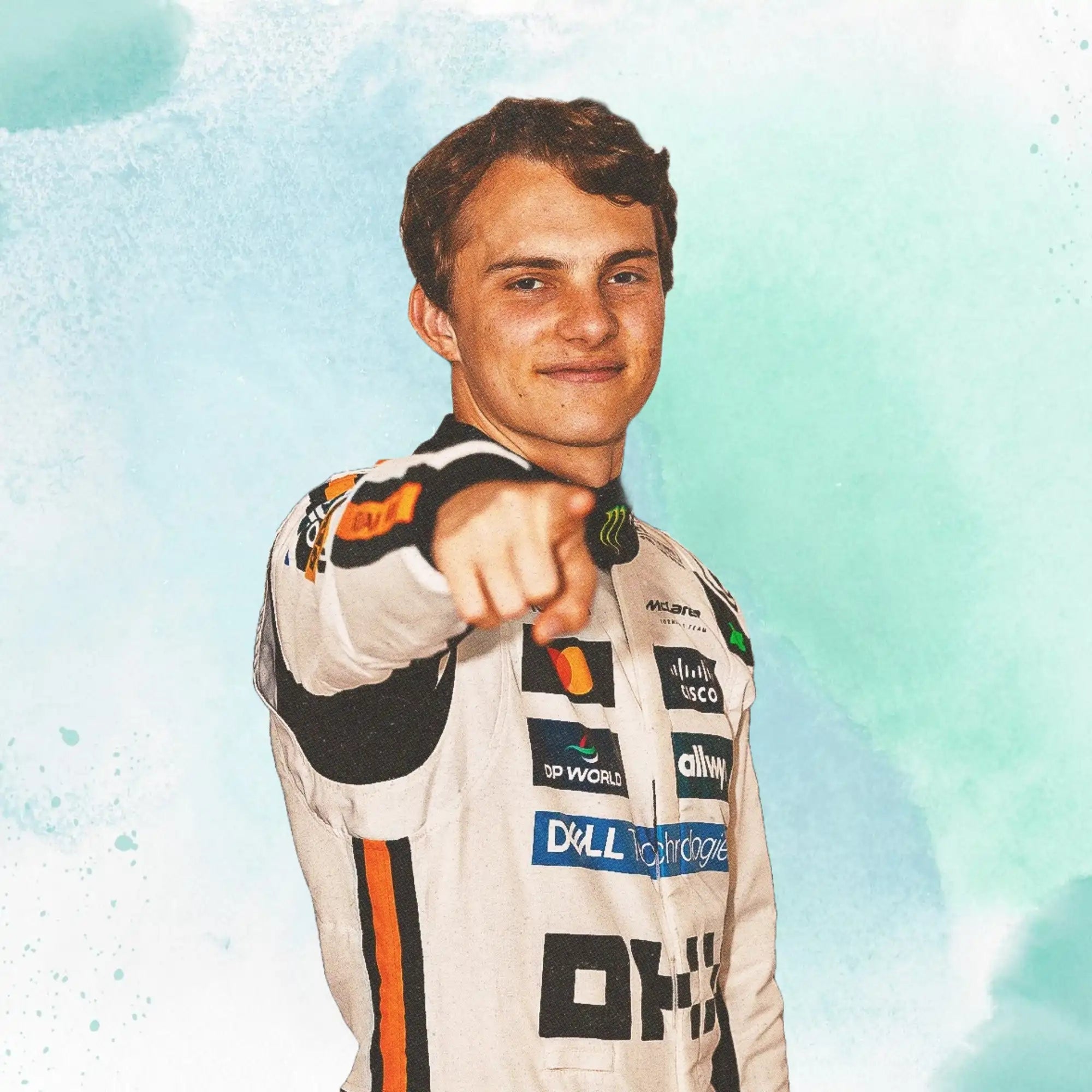 2025 Oscar Piastri Monaco Grand Prix McLaren F1 Team Replica Racing Suit - view 3