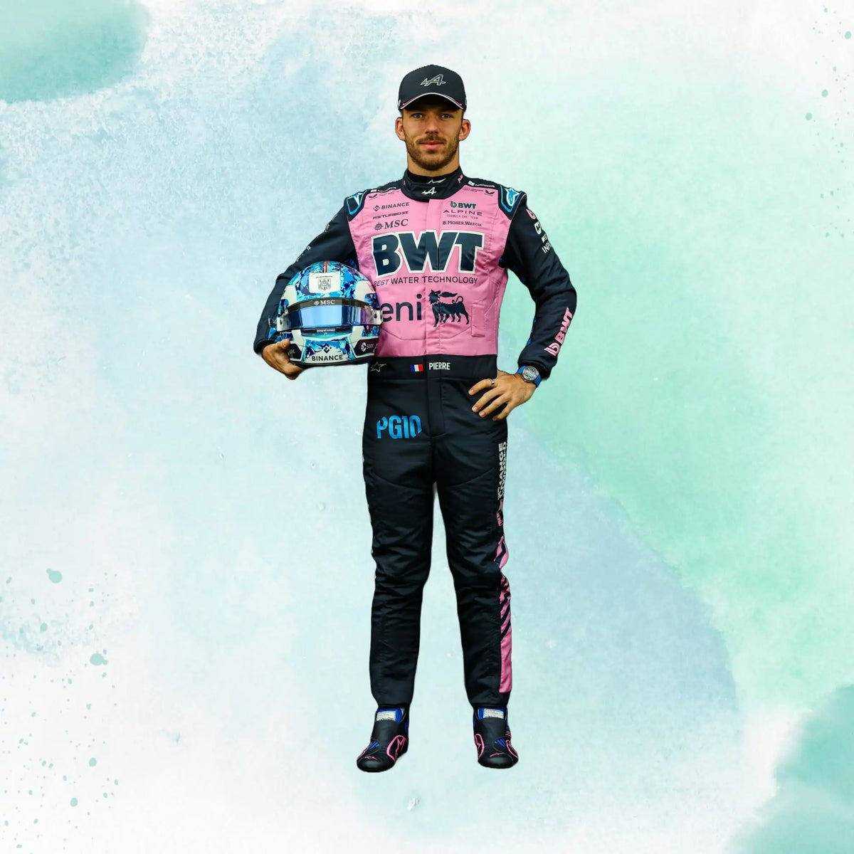 2025 Pierre Gasly BWT Alpine F1 Team Replica Racing Suit - view 1
