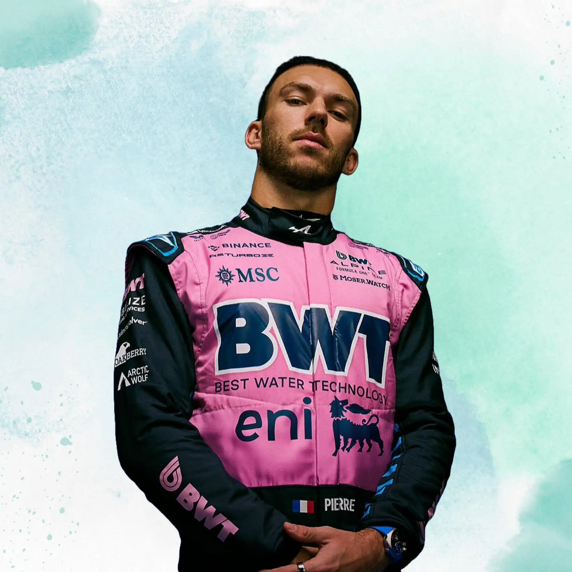 2025 Pierre Gasly BWT Alpine F1 Team Replica Racing Suit - view 3