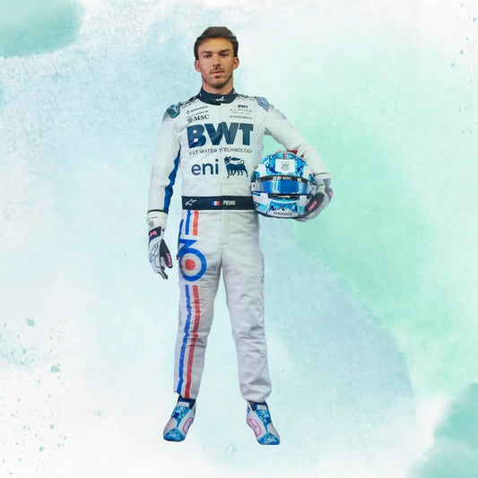 2025 Pierre Gasly Spanish Grand Prix BWT Alpine F1 Team Replica Racing Suit - view 2