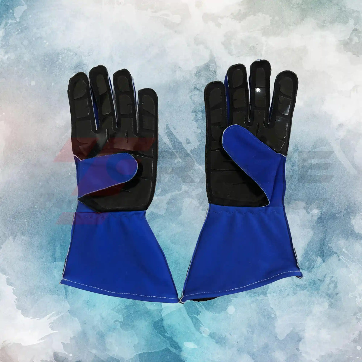 2025 Racing Bulls Visa RB F1 Gloves / New Racing Bulls Visa Cash App RB Replica Race Gloves - view 4