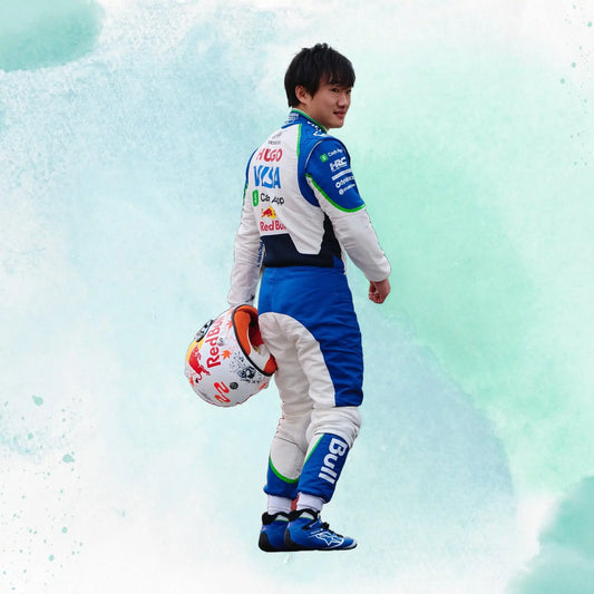 2025 Yuki Tsunoda Formula One Team Visa Cash App RB Replica Racing Suit - view 2