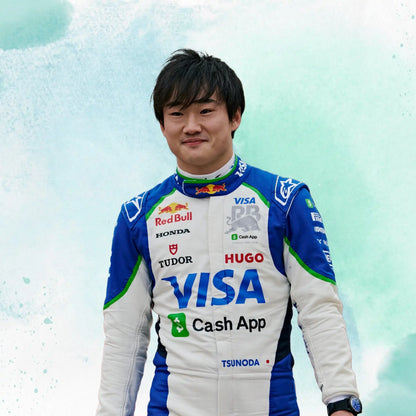 2025 Yuki Tsunoda Formula One Team Visa Cash App RB Replica Racing Suit - view 3
