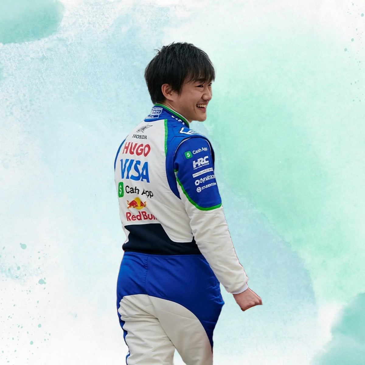 2025 Yuki Tsunoda Formula One Team Visa Cash App RB Replica Racing Suit - view 6