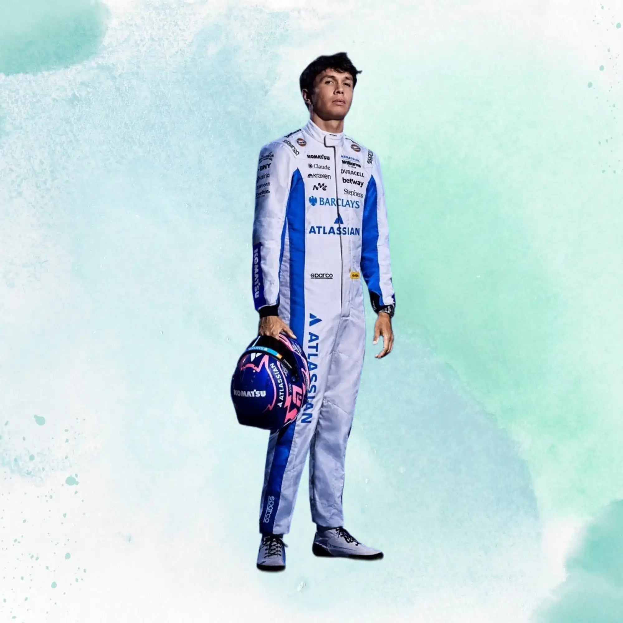 2026 Alexander Albon F1 Team Williams Racing Formula One Replica Racing Suit - view 1
