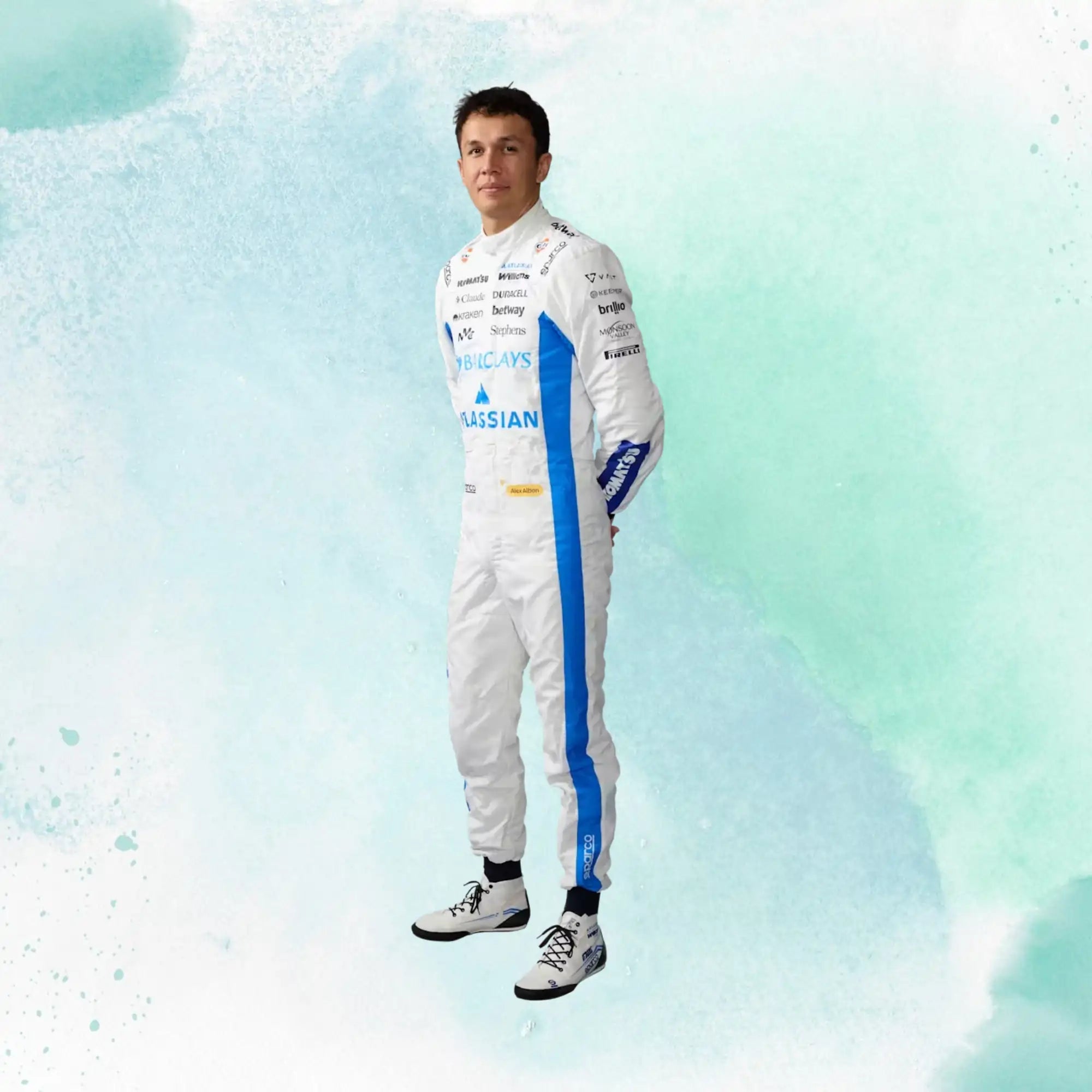 2026 Alexander Albon F1 Team Williams Racing Formula One Replica Racing Suit - view 4