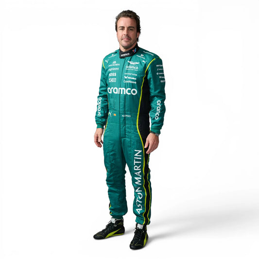 Fernando Alonso 2026 F1 Race Suit — Speed Racewear | Aston Martin Livery Replica