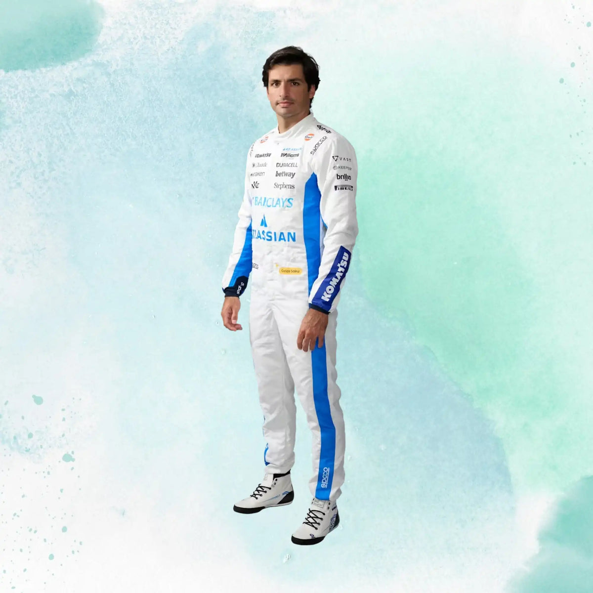 2026 Carlos Sainz F1 Team Williams Racing Formula One Replica Racing Suit - view 4