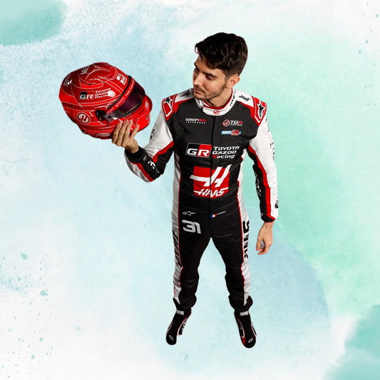 2026 Esteban Ocon Formula One Haas F1 Team Replica Racing Suit - view 2