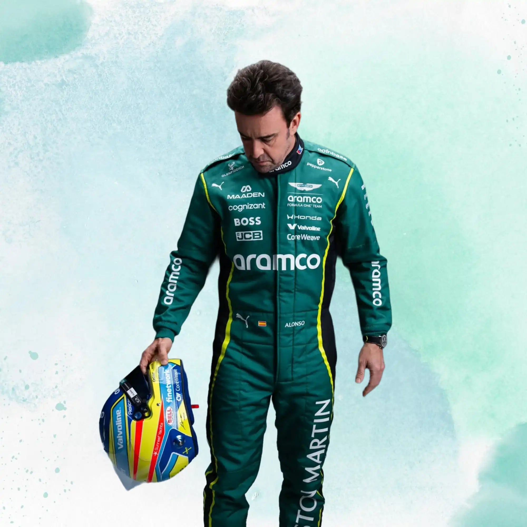 2026 Fernando Alonso Aston Martin F1 Team Replica Racing Suit - view 3