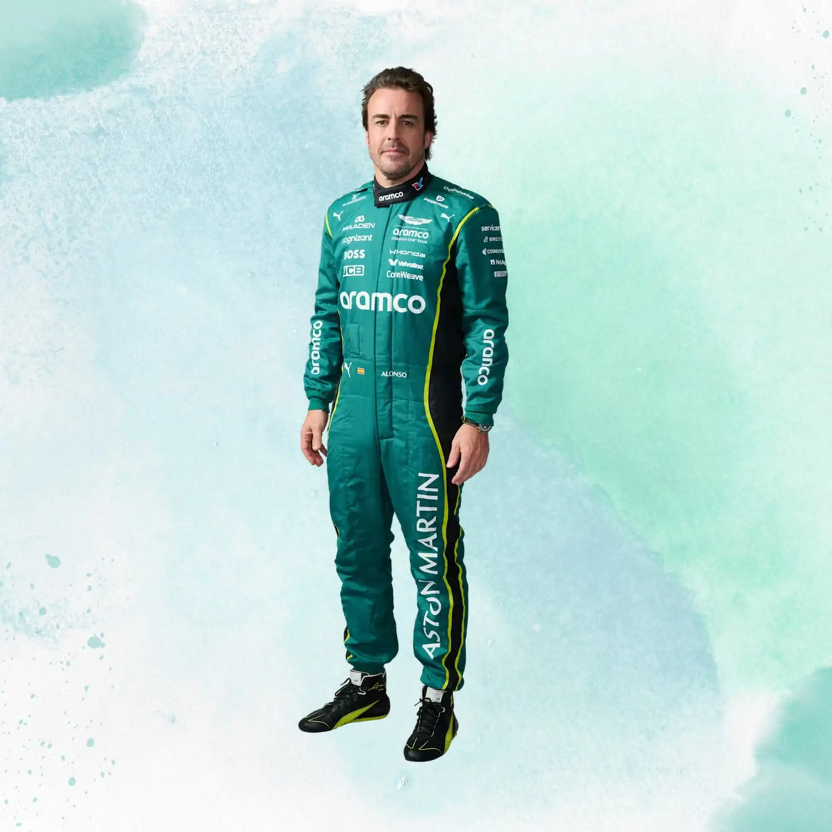 2026 Fernando Alonso Aston Martin F1 Team Replica Racing Suit - view 6