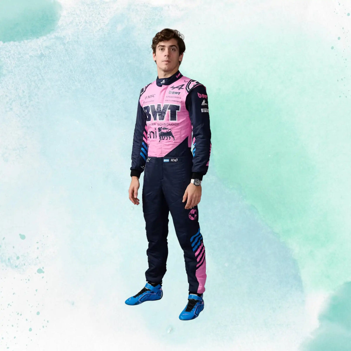 2026 Franco Colapinto BWT Alpine F1 Team Replica Racing Suit - view 1