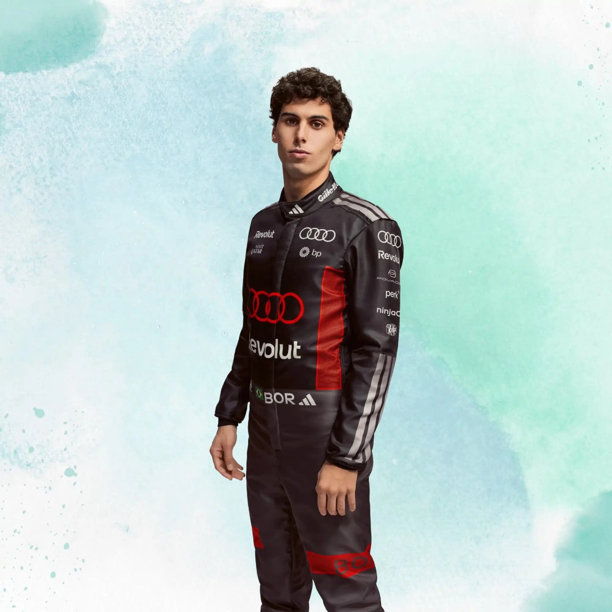 2026 Gabriel Bortoleto Formula One Audi Revolut F1 Team Replica Racing Suit - view 6