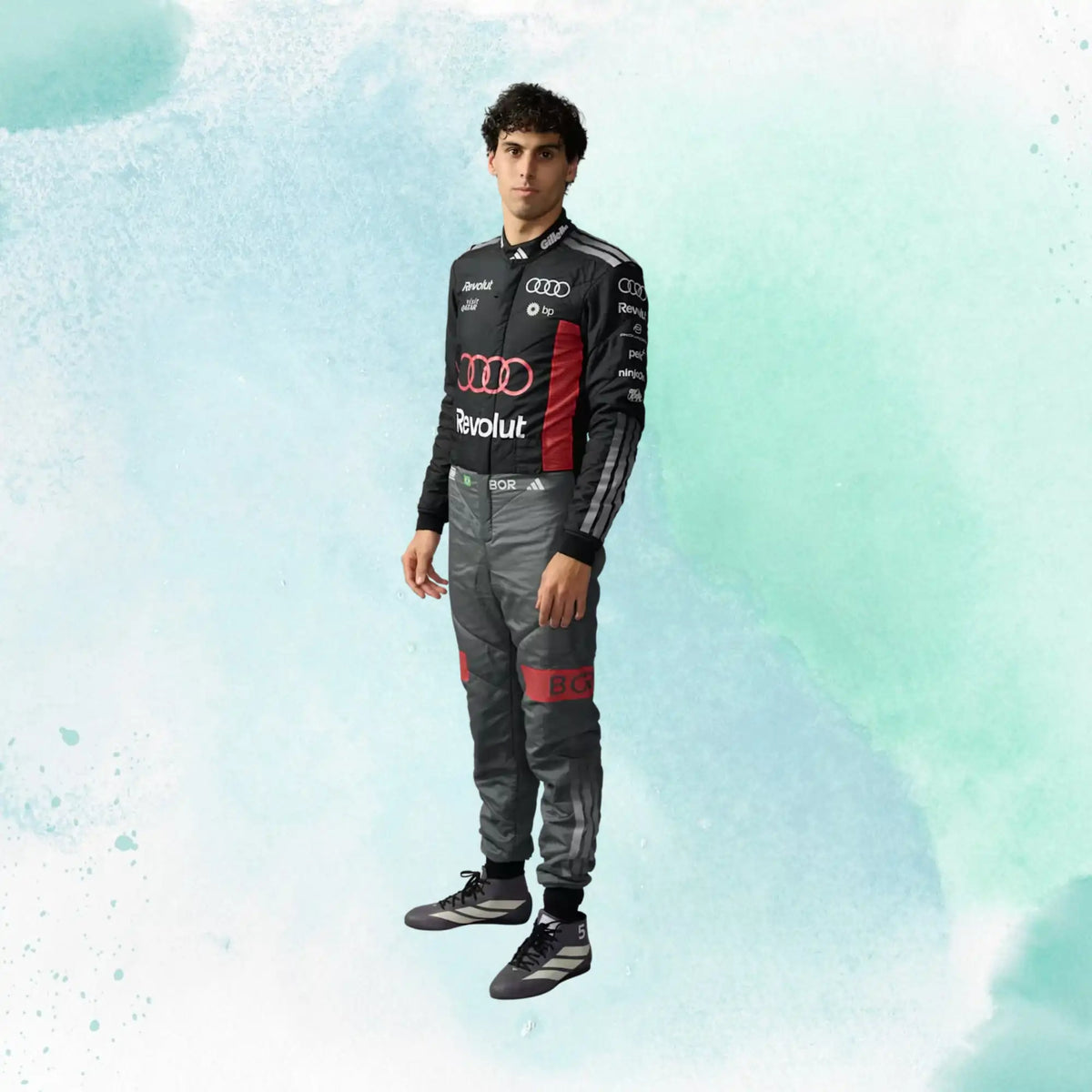 2026 Gabriel Bortoleto Formula One Audi Revolut F1 Team Replica Racing Suit - view 7