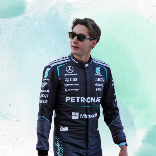 2026 George Russell Formula One Mercedes AMG F1 Team Replica Racing Suit - view 2