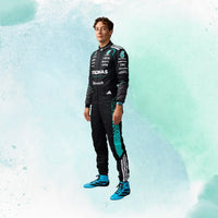 2026 George Russell Formula One Mercedes AMG F1 Team Replica Racing Suit - view 4
