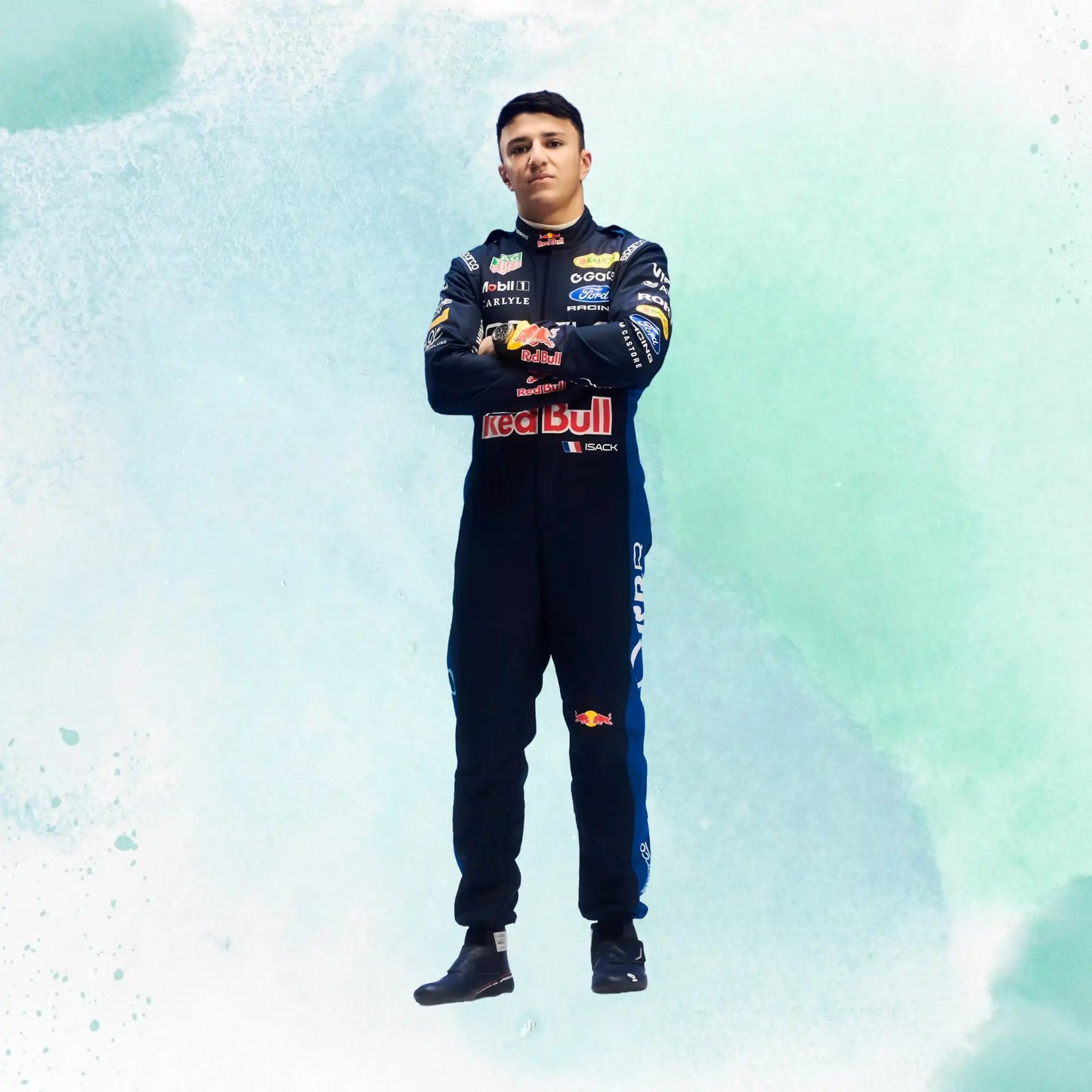 2026 Isack Hadjar Formula One Red Bull F1 Team Replica Race Suit - view 2