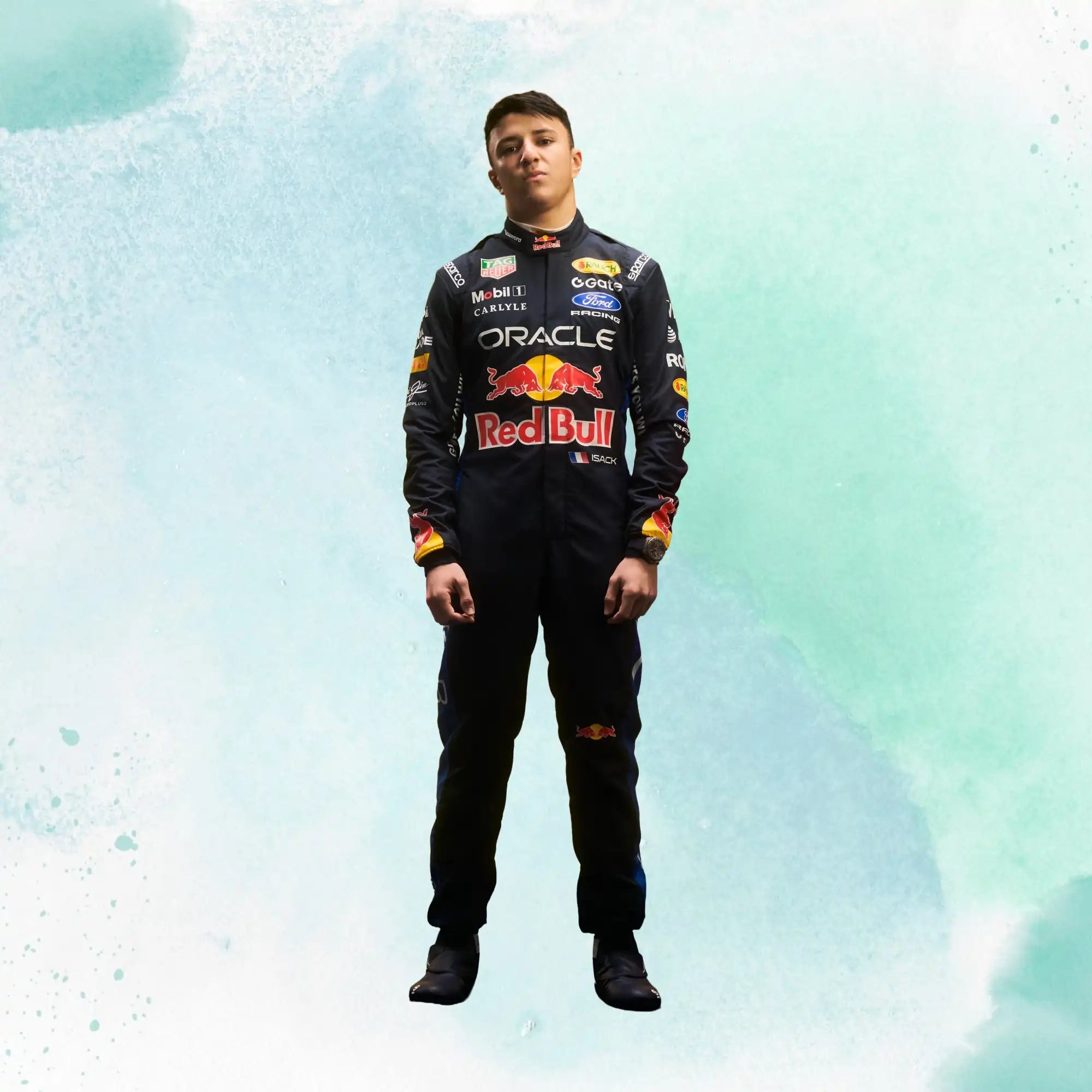 2026 Isack Hadjar Formula One Red Bull F1 Team Replica Race Suit - view 4