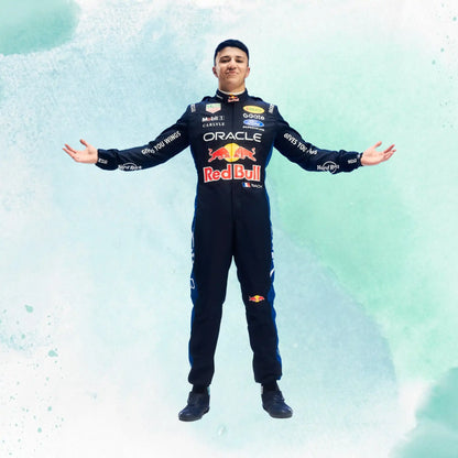 2026 Isack Hadjar Formula One Red Bull F1 Team Replica Race Suit - view 6