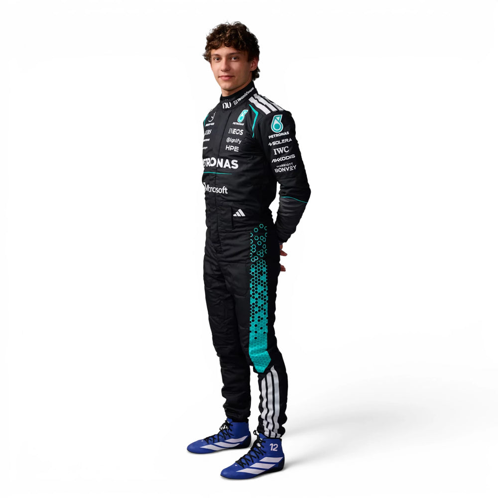 Kimi Antonelli 2026 F1 Inspired Race Suit — Mercedes Livery Replica | Speed Racewear
