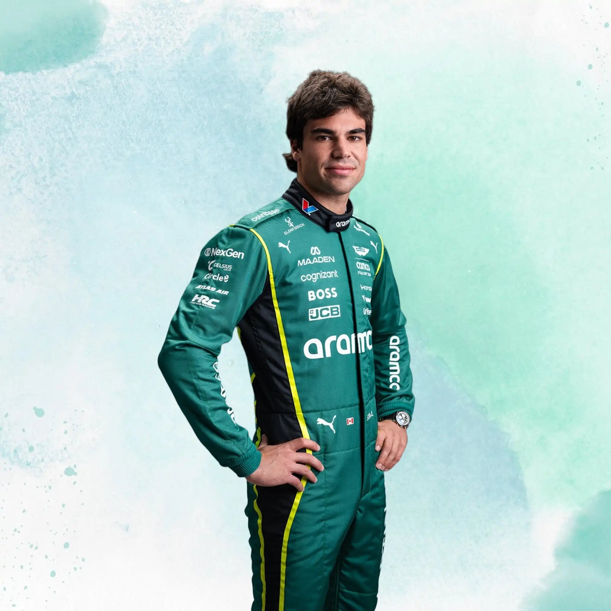 2026 Lance Stroll Aston Martin F1 Team Replica Racing Suit - view 3