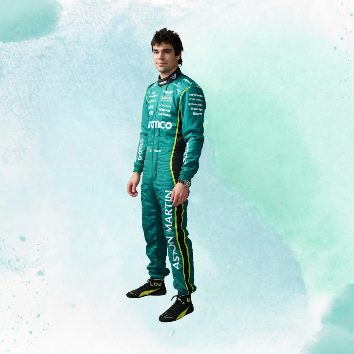 2026 Lance Stroll Aston Martin F1 Team Replica Racing Suit - view 5