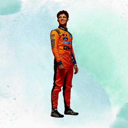 2026 Lando Norris Formula One McLaren F1 Team Replica Racing Suit