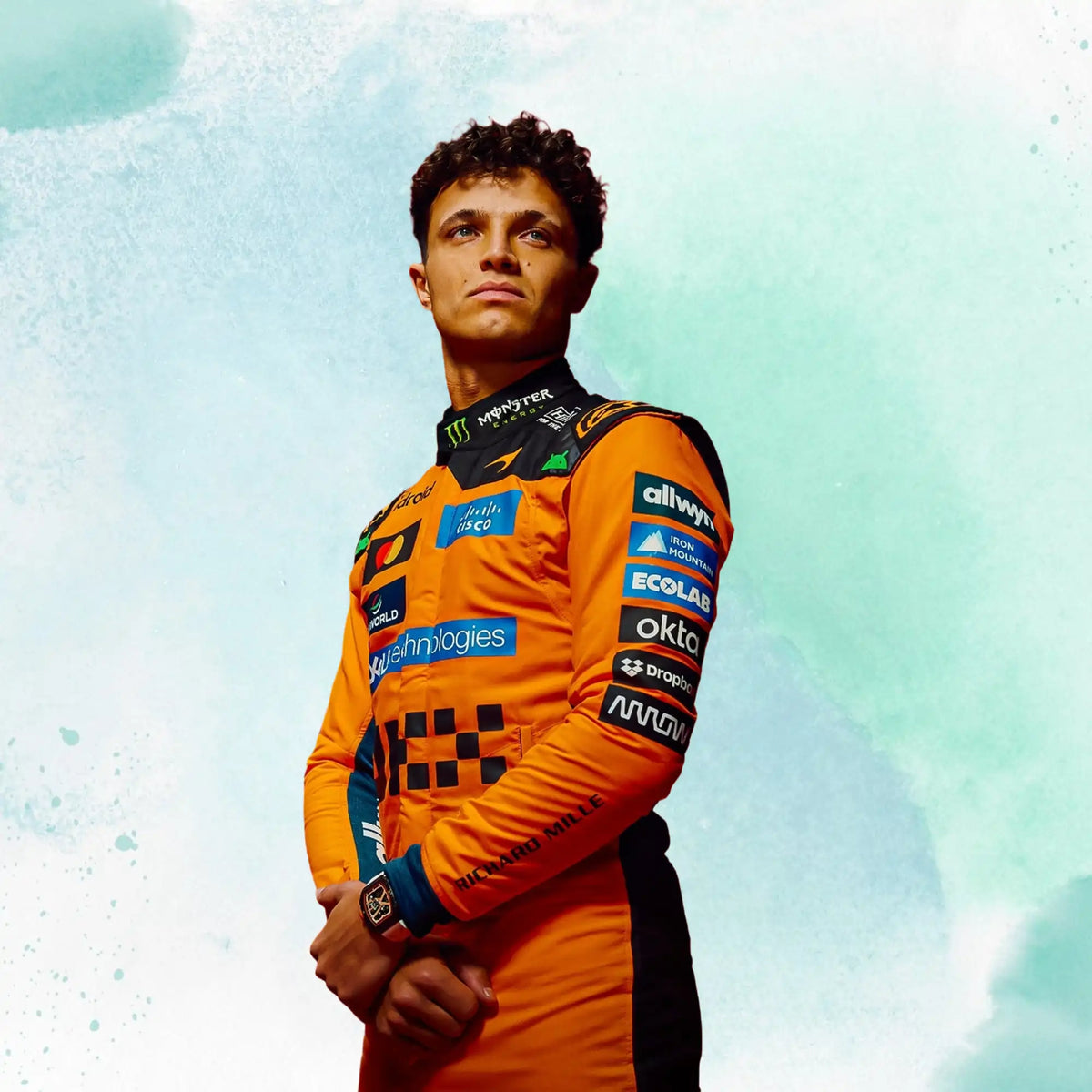 2026 Lando Norris Formula One McLaren F1 Team Replica Racing Suit - view 3