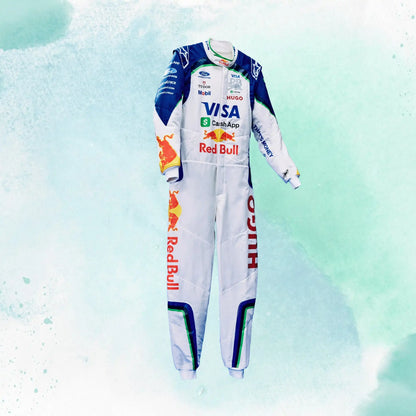 2026 Liam Lawson Racing Bulls Formula One Team Visa Cash App RB F1 Replica Racing Suit - view 2