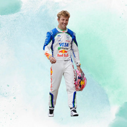 2026 Liam Lawson Racing Bulls Formula One Team Visa Cash App RB F1 Replica Racing Suit - view 5