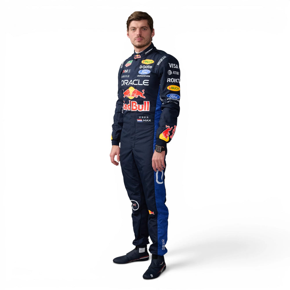 Max Verstappen 2026 F1 Inspired Race Suit — Red Bull Livery Replica | Speed Racewear