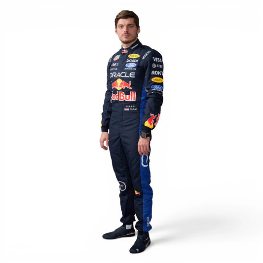 Max Verstappen 2026 F1 Inspired Race Suit — Red Bull Livery Replica | Speed Racewear