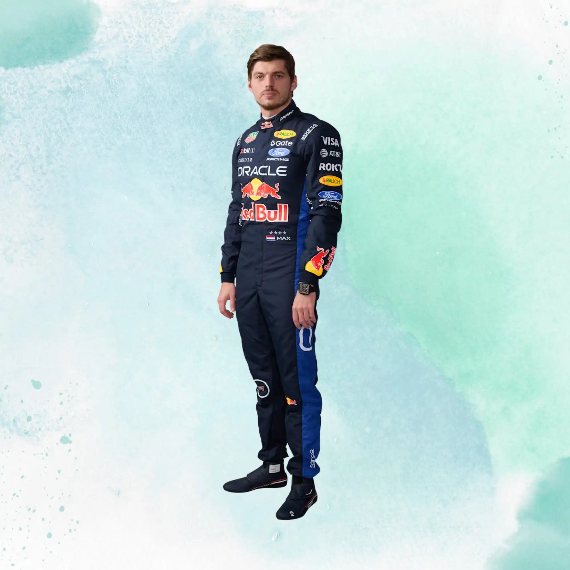 2026 Max Verstappen Formula One Red Bull F1 Team Replica Race Suit - view 1