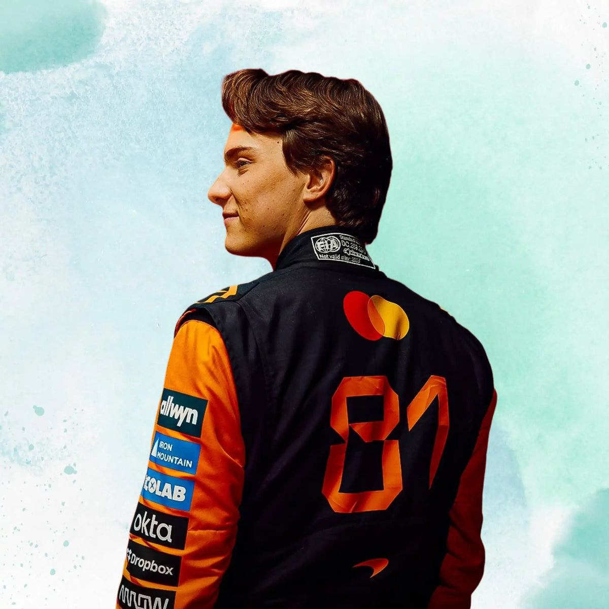 2026 New Oscar Piastri Formula One McLaren F1 Team Replica Racing Suit - view 3