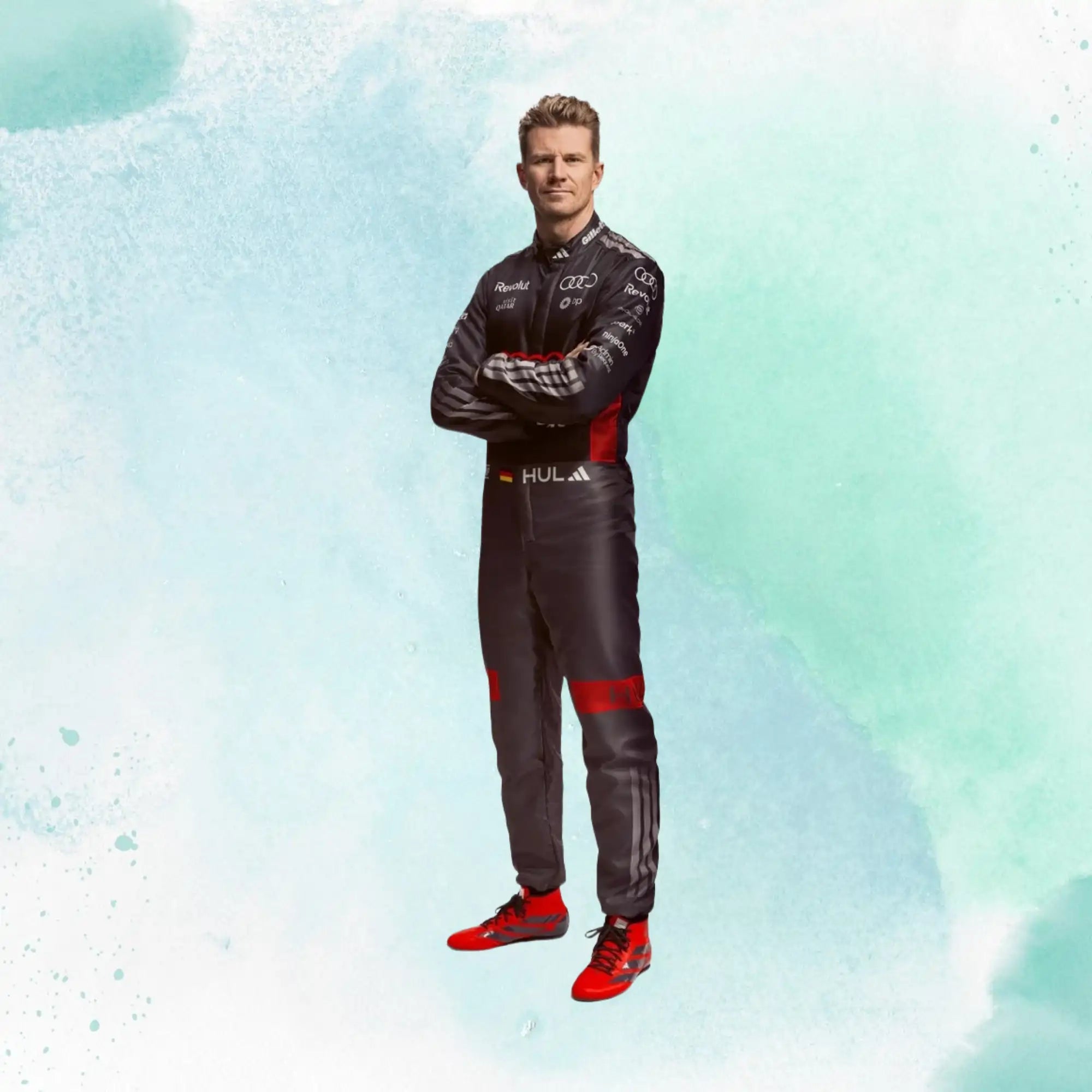 2026 Nico Hulkenberg Audi Revolut F1 Team Replica Racing Suit - view 2