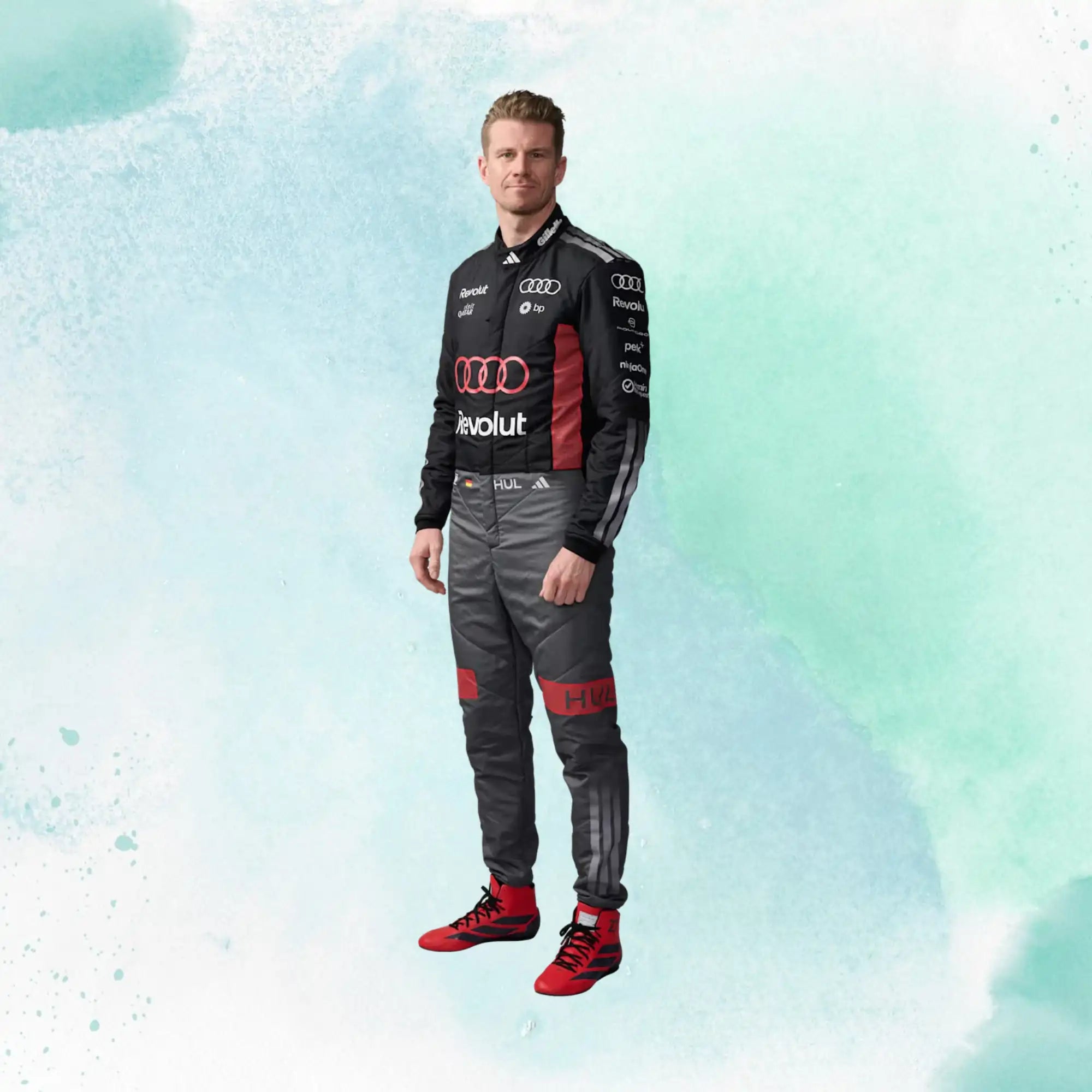 2026 Nico Hulkenberg Audi Revolut F1 Team Replica Racing Suit - view 6