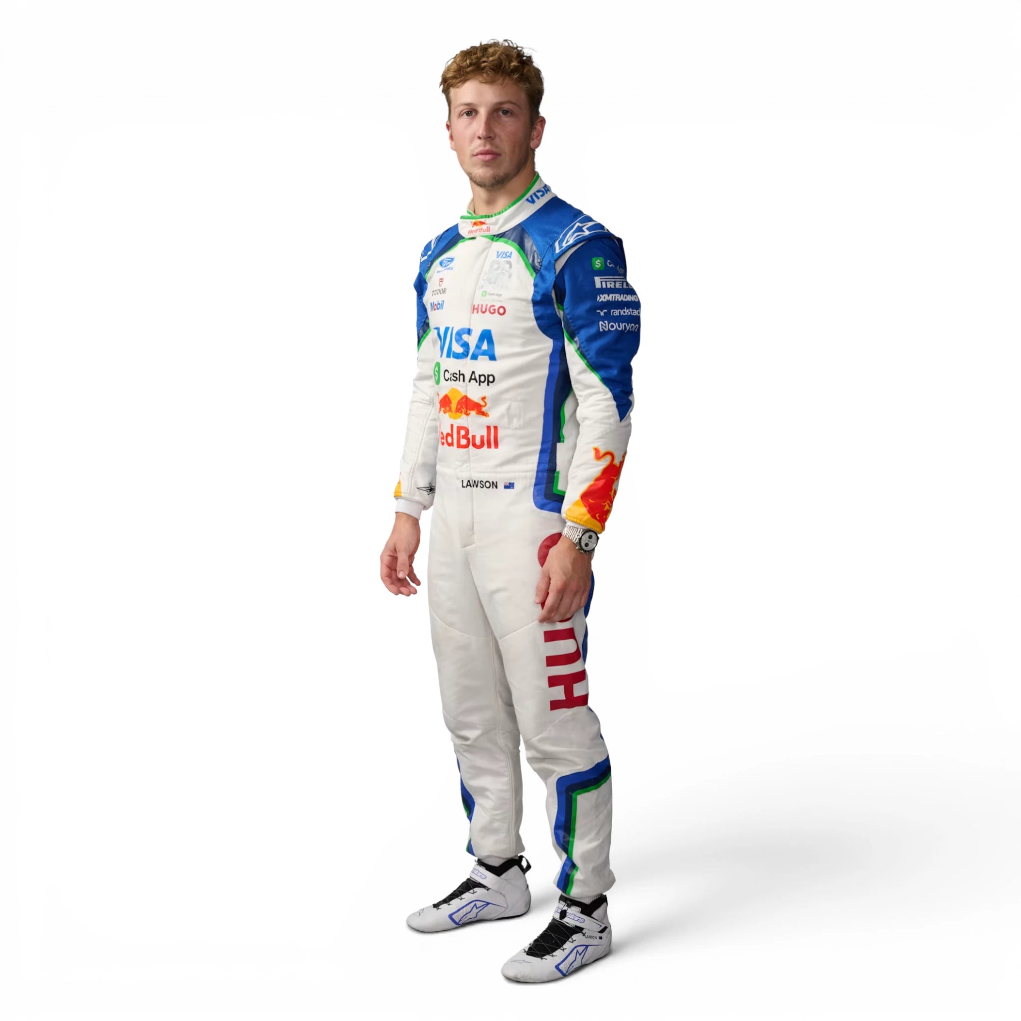 Liam Lawson 2026 F1 Inspired Race Suit — Red Bull Livery Replica | Speed Racewear