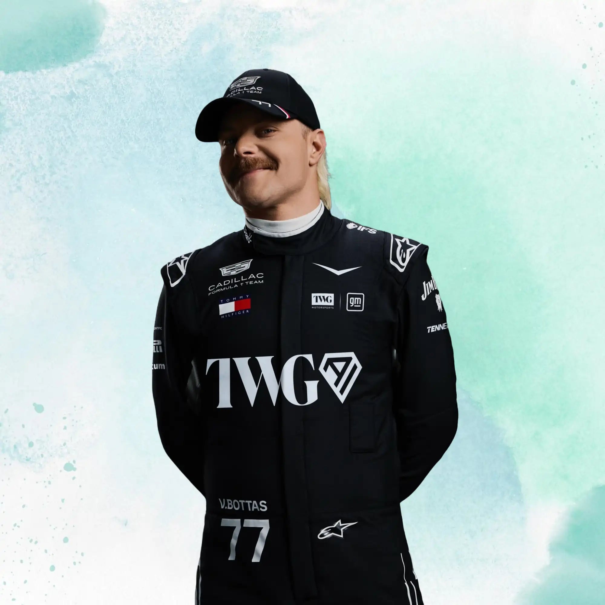2026 Valtteri Bottas F1 Team Cadillac Formula 1 Team Replica Racing Suit - view 3
