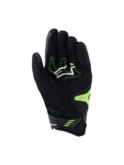 Alpinestars SP-R Pro Gloves Black/Yellow Fluo motorcycle gloves – image 2