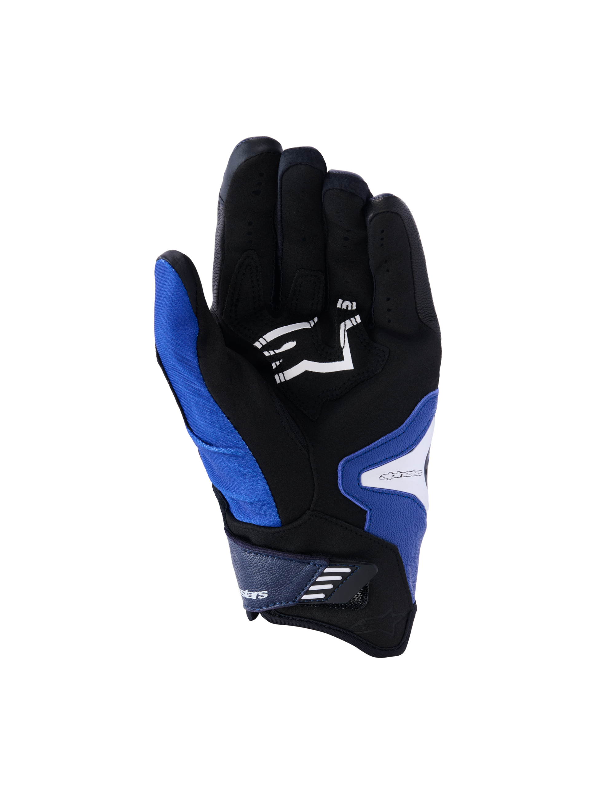 Alpinestars SP-R Pro Gloves Bright Blue/Navy/White motorcycle gloves – image 2