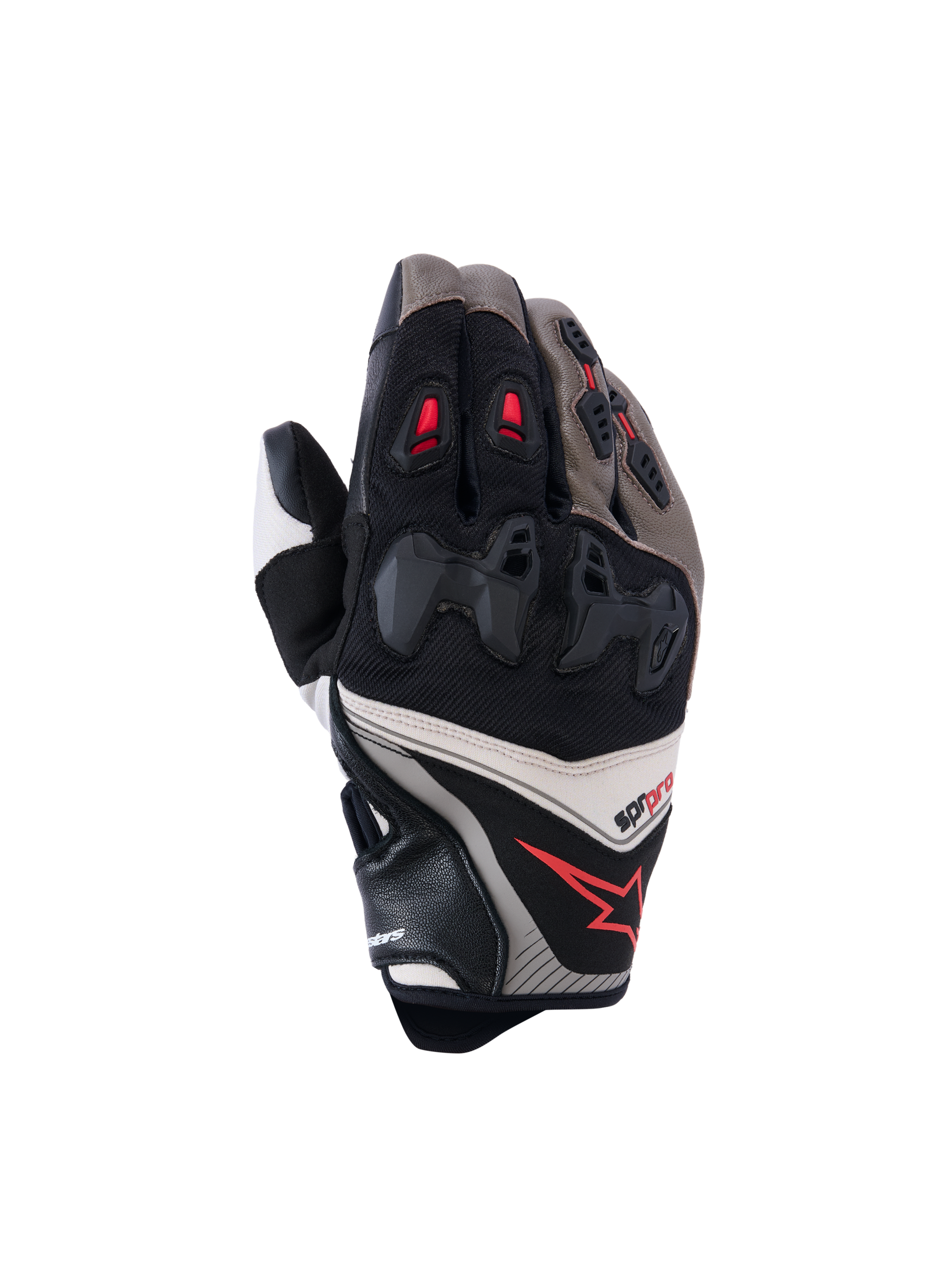 Alpinestars SP-R Pro Gloves Walnut Mastic/Black motorcycle gloves – image 1