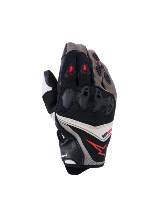 Alpinestars SP-R Pro Gloves Walnut Mastic/Black motorcycle gloves – image 1